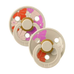 BIBS Studio Virágzás Colour, 0-6 hó, 2 db (vanília mix)