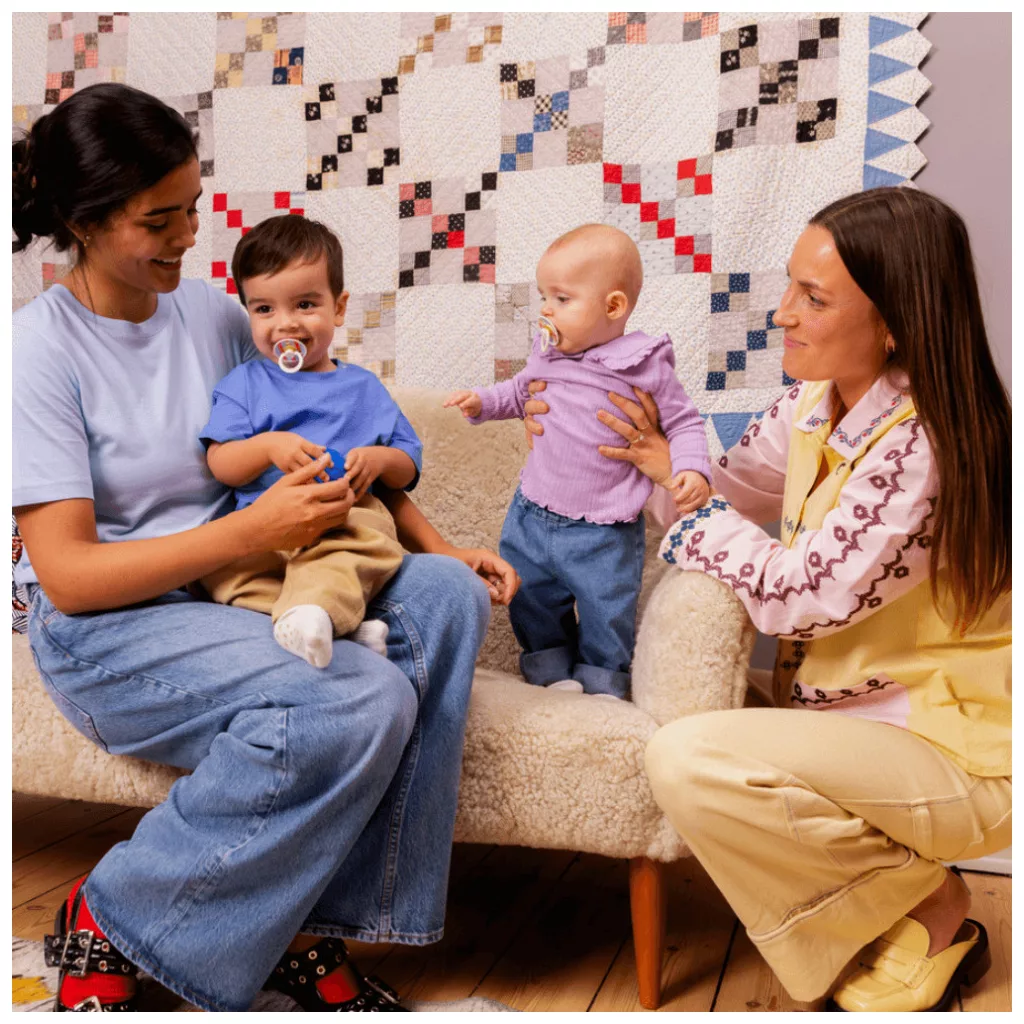 BIBS Studio Virágzás Colour, 0-6 hó, 2 db (vanília mix)