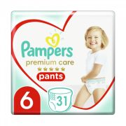   Pampers Premium Care Pants bugyipelenka, Junior+ 6, 15 kg+, 31 db