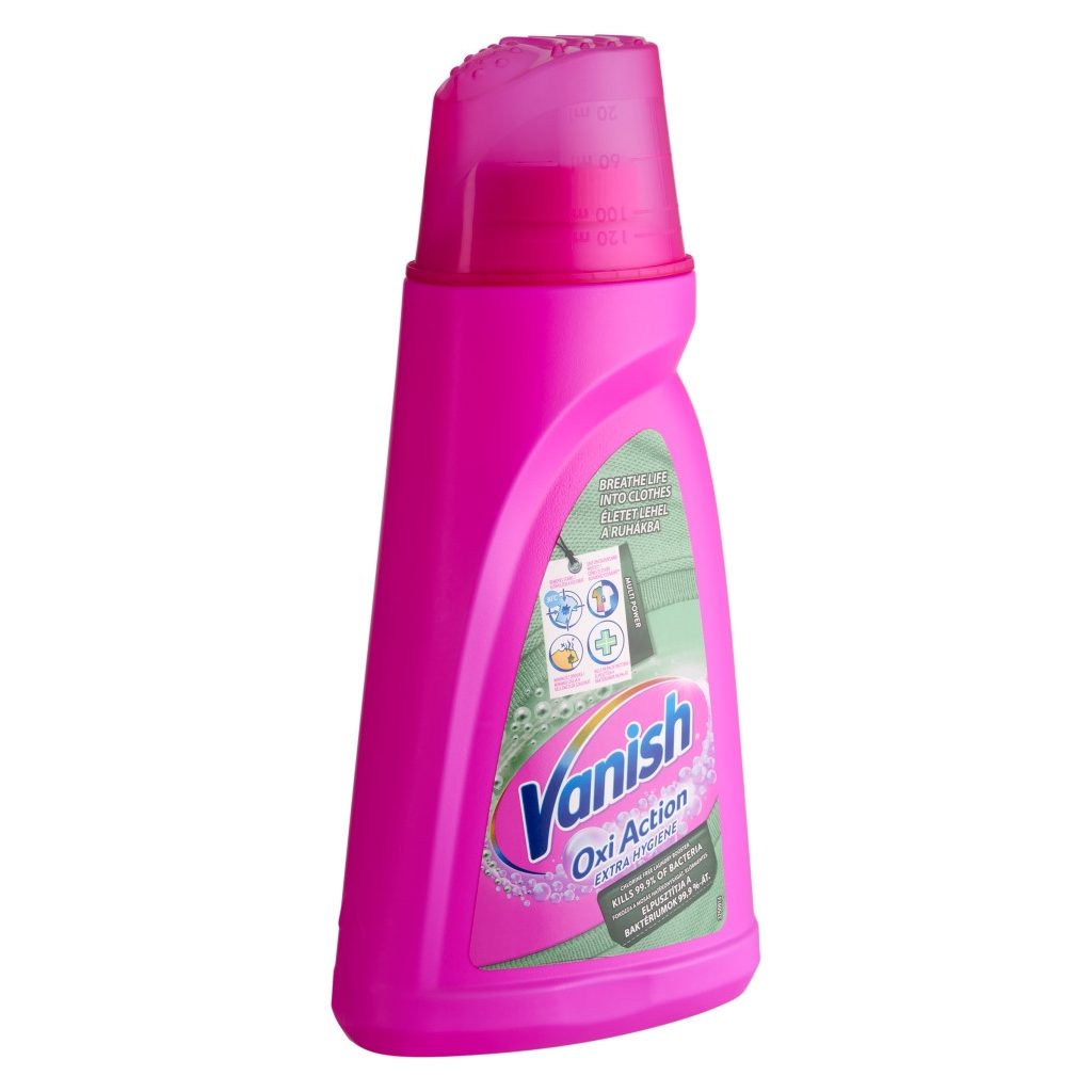 Vanish Oxi Action antibakteriális fertőtlenítő és folteltávolító gél (940 ml)