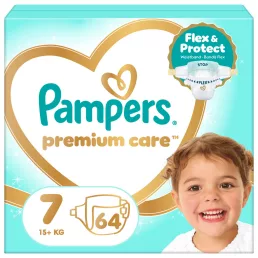 Pampers Premium Care pelenka 7, 15+ kg, 64 db