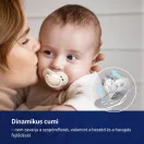 LOVI Szilikon dinamikus cumi CAPICHILL 0-6 hó, 2 db (lány)