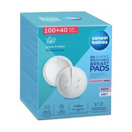   Canpol Babies csúszásgátlós eldobható melltartóbetét 100+40 db