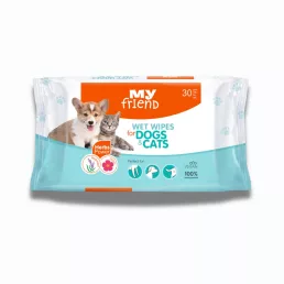   My Friend nedves törlőkendő kisállatoknak univerzális (30 db)
