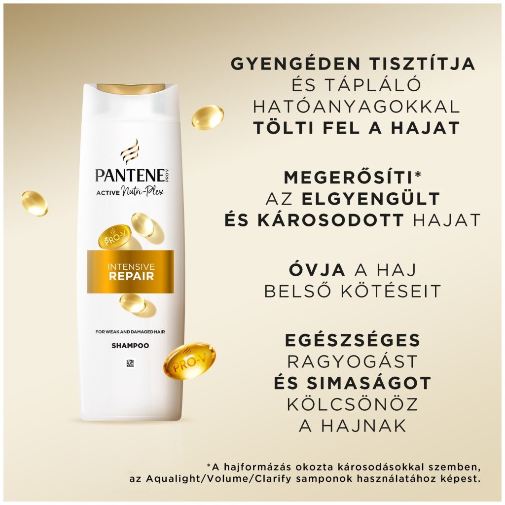 Pantene Pro-V Intensive Repair sampon károsodott hajra (400 ml)