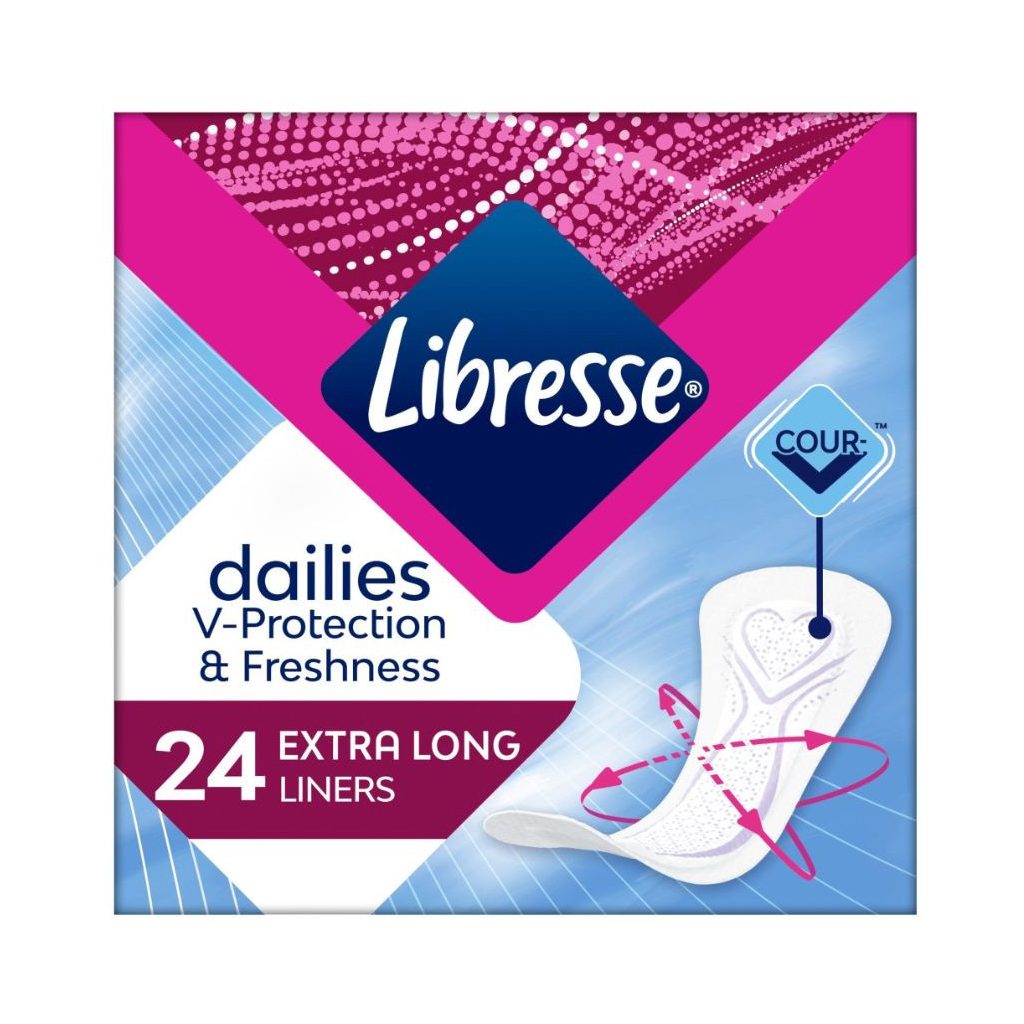 Libresse Dailies Fresh Extra Long tisztasági betét (24 db)