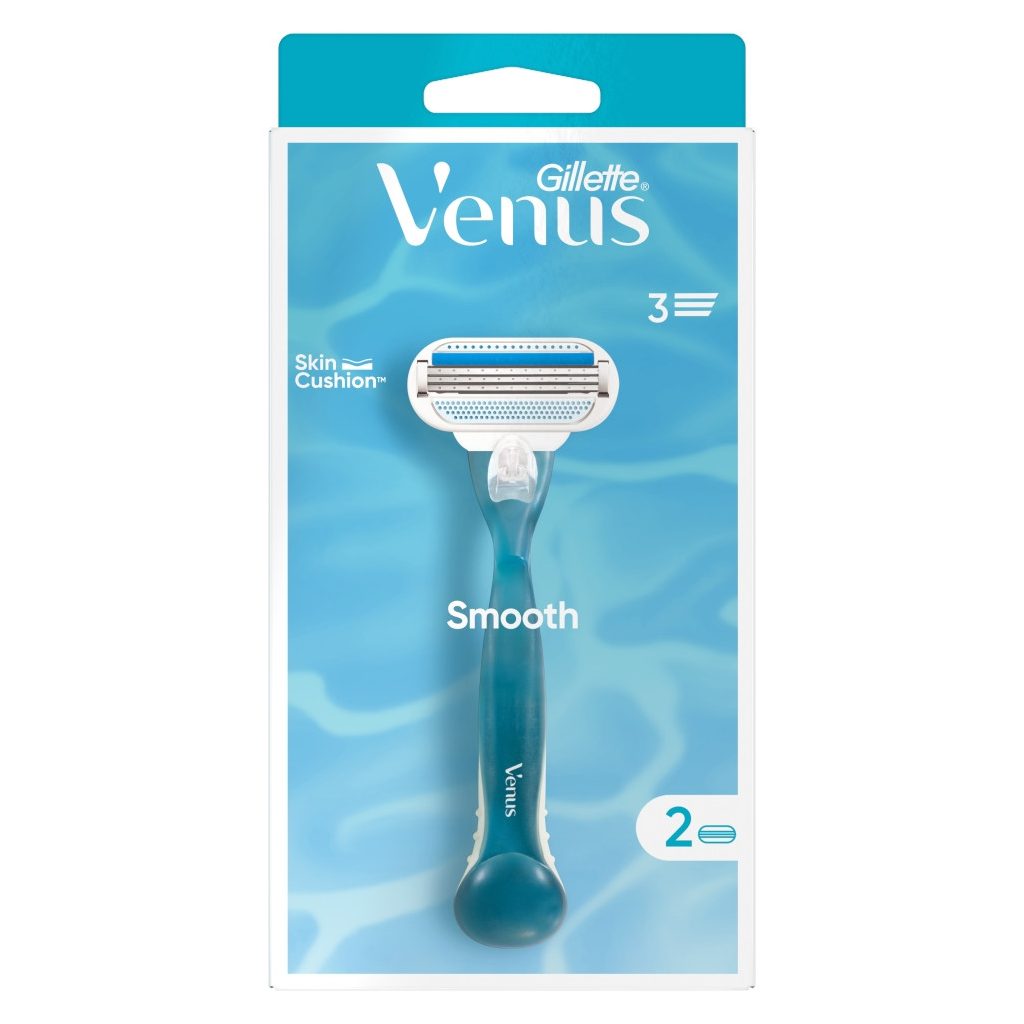 Gillette Venus Smooth női borotva + borotvabetét