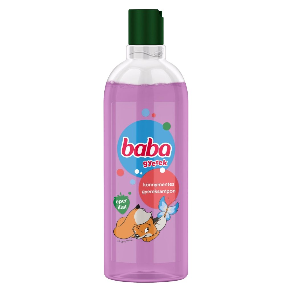 Baba könnymentes gyereksampon eper illattal 400 ml
