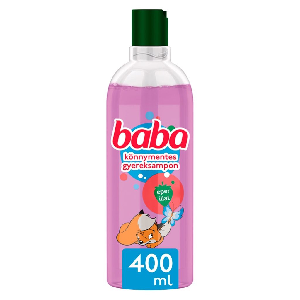 Baba könnymentes gyereksampon eper illattal 400 ml