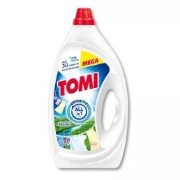   Tomi Amazónia Frissessége folyékony mosószer fehér és világos ruhákhoz 3,96 liter (88 mosás)