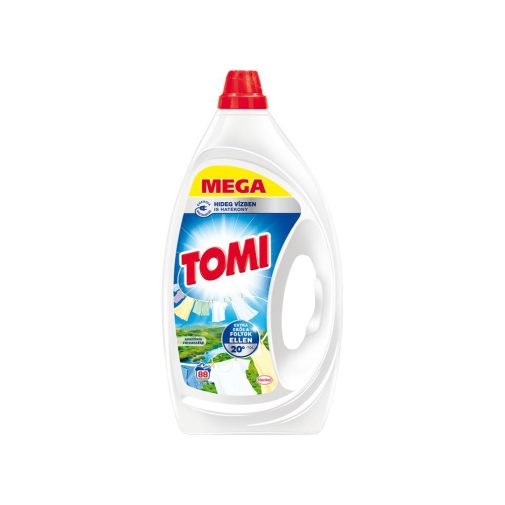 Tomi Amazónia Frissessége folyékony mosószer fehér és világos ruhákhoz 3,96 liter (88 mosás)