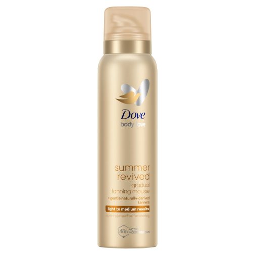Dove Summer Revived önbarnító hab világos-közepes árnyalatú bőrre (150 ml)