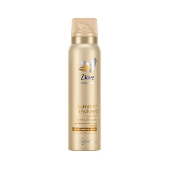 Dove Summer Revived önbarnító hab világos-közepes árnyalatú bőrre (150 ml)