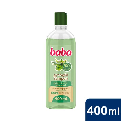 Baba sampon gyógynövény kivonattal minden hajtípusra 400 ml
