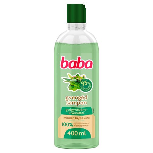Baba sampon gyógynövény kivonattal minden hajtípusra 400 ml
