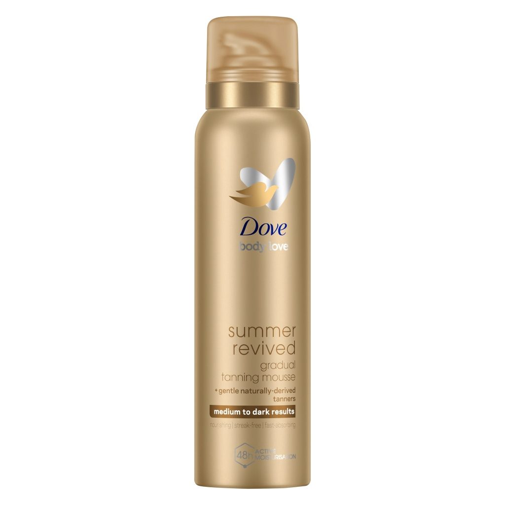 Dove Summer Revived önbarnító hab közepes-sötét árnyalatú bőrre (150 ml)