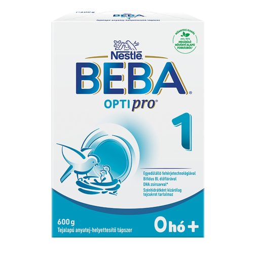 BEBA OptiPro 1 tejalapú anyatej-helyettesítő tápszer 0 hó+ (600 g)