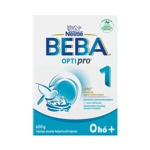 BEBA OptiPro 1 tejalapú anyatej-helyettesítő tápszer 0 hó+ (600 g)