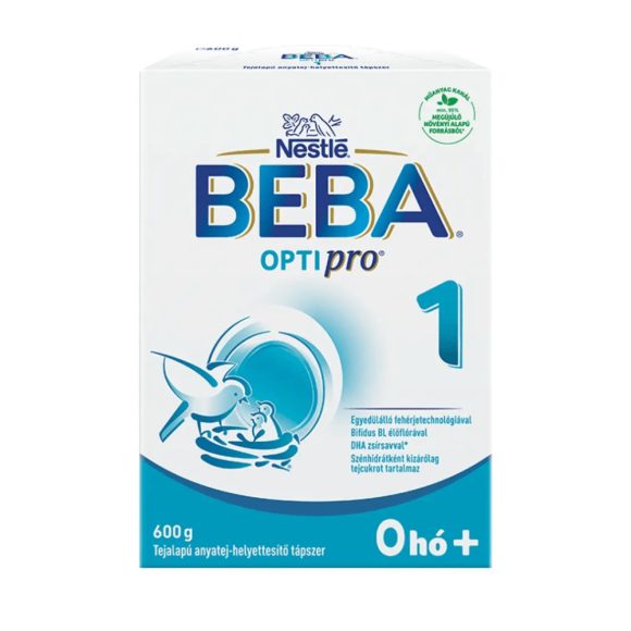 BEBA OptiPro 1 tejalapú anyatej-helyettesítő tápszer 0 hó+ (600 g)
