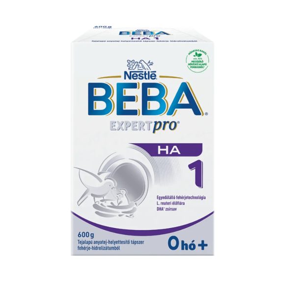 BEBA ExpertPro HA 1 tejalapú anyatej-kiegészítő tápszer 0 hó+ (600 g)