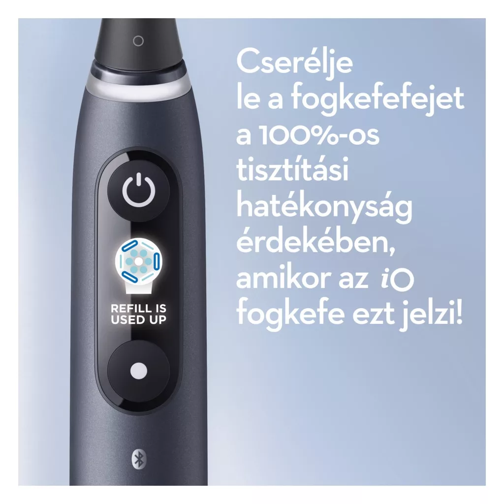 Oral-B iO Series 8 Ónixfekete Elektromos Fogkefe