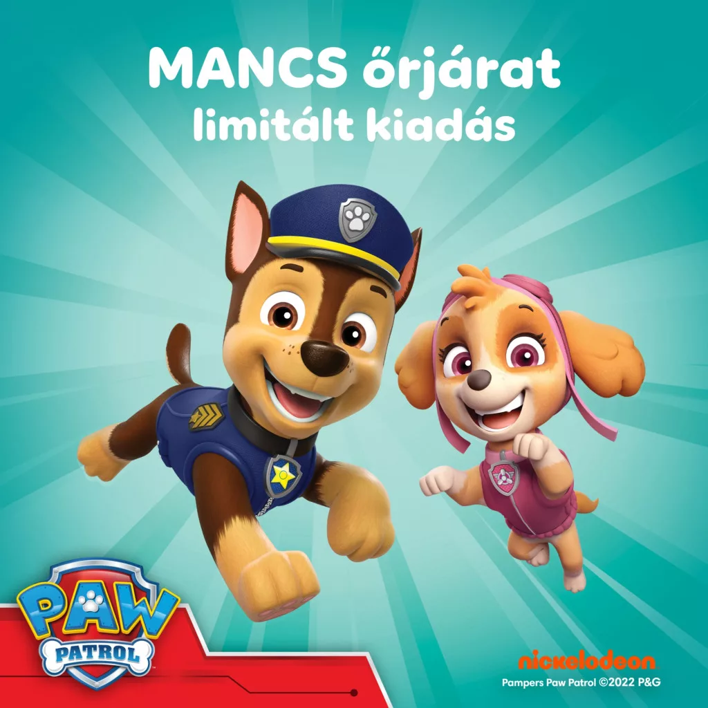 Pampers Active Baby Pants Mancs Őrjárat bugyipelenka 4, 9-15 kg, 72 db