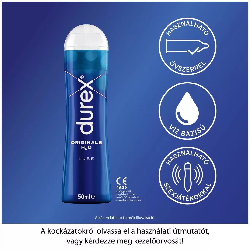 Durex Play Feel vízbázisú síkosító (50 ml)