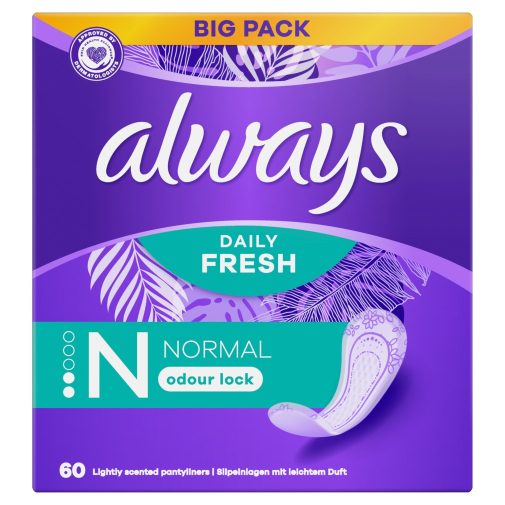 Always Liners Normal Fresh&Protect tisztasági betét (60 db)