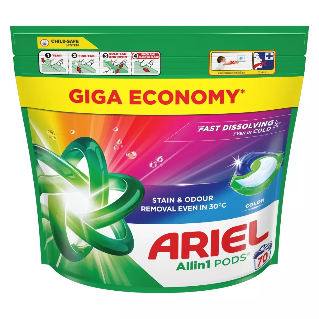 Ariel Color Fresh mosókapszula (70 db)