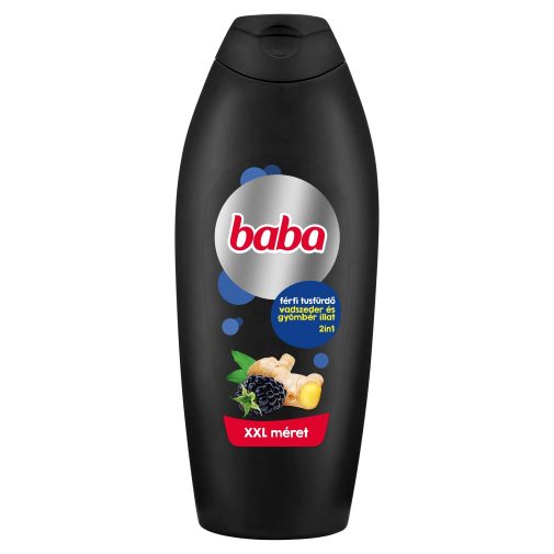 Baba 2in1 férfi tusfürdő, vadszeder és gyömbér illat (750 ml)