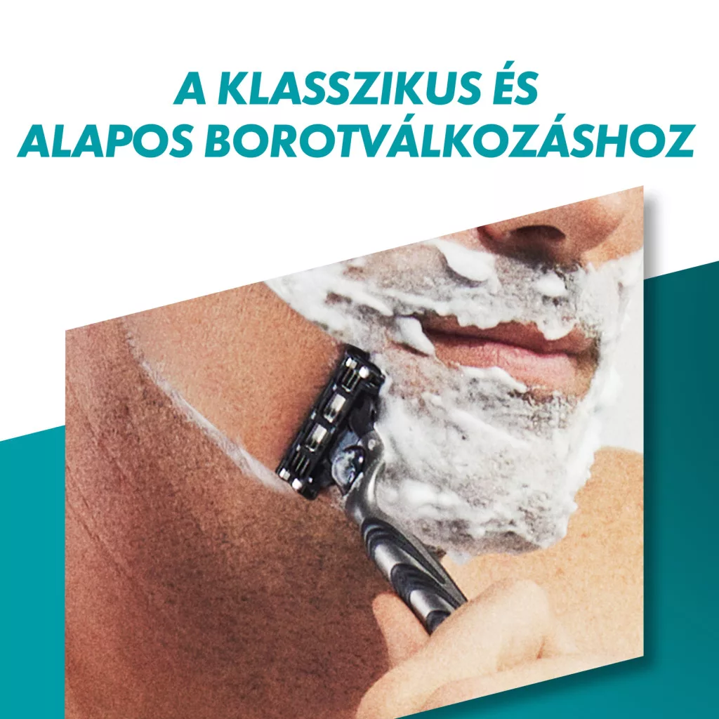 Gillette Mach3 Férfi Borotva 12 db Borotvabetéttel + AJÁNDÉK Kulacs