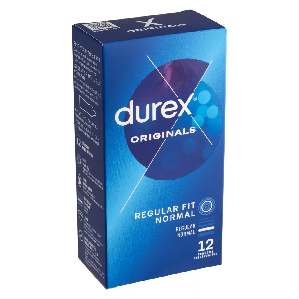 Durex Originals Classic óvszer (12 db)