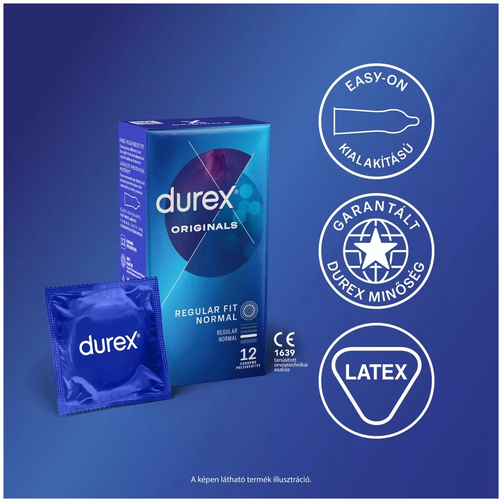 Durex Originals Classic óvszer (12 db)