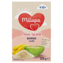 Milupa Finom falatok, Banános tejpép 4 hó+ (225 g)