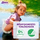 Libero parfümmentes nedves törlőkendő nyugtató repceolajjal 6x64 db