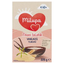   Milupa Finom falatok, Vanília ízű tejbegríz 4 hó+ (225 g)