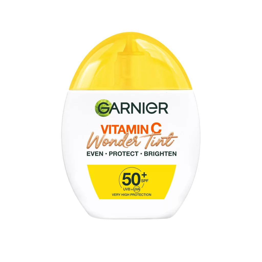 Garnier Wonder Tint színezett fluid C-vitaminnal SPF50+, közepes (40 ml)