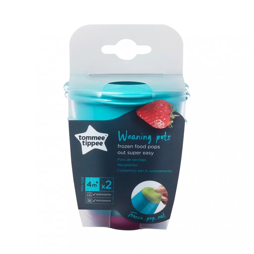 Tommee Tippee Ételtároló 2 db (4 hó+)