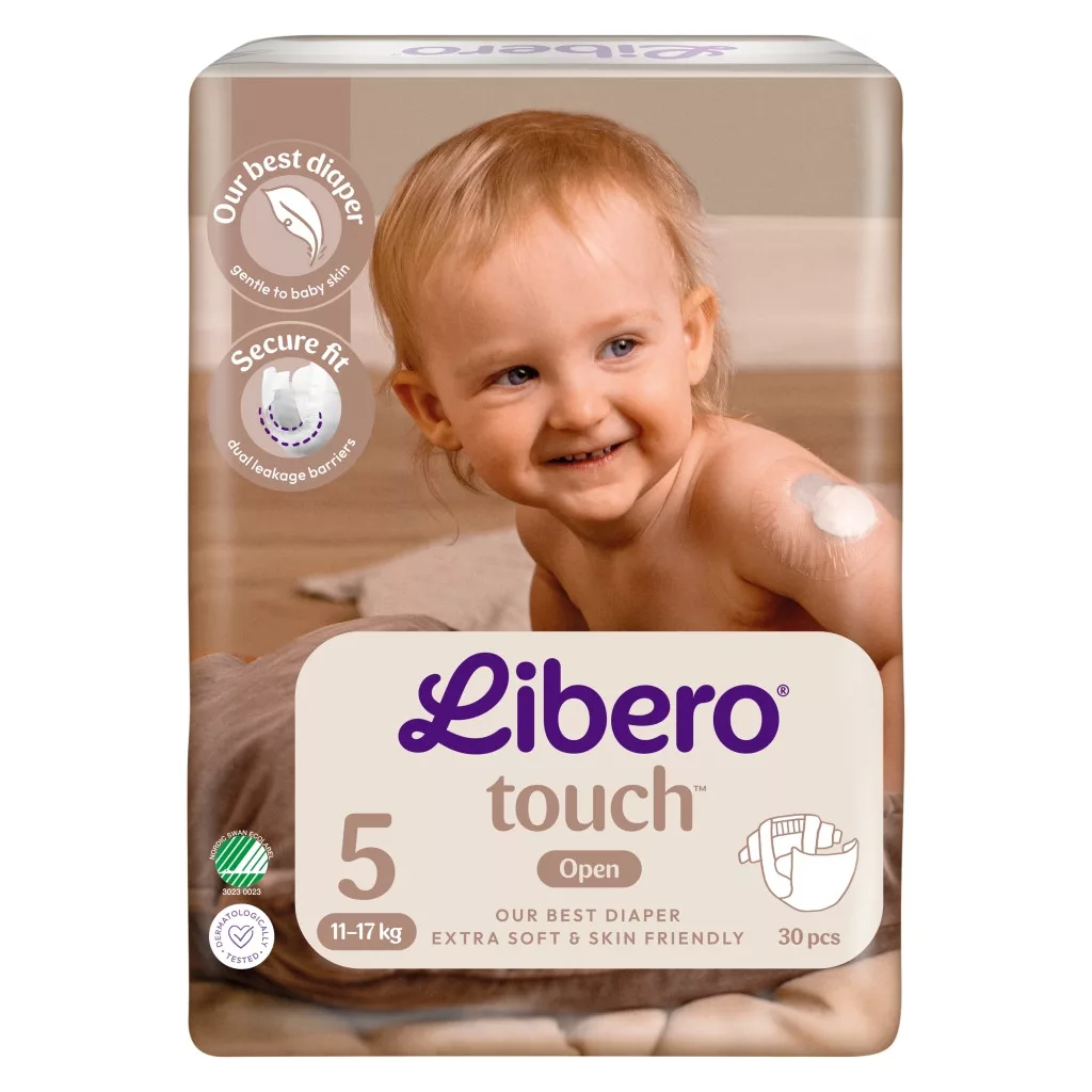 Libero Touch 5 pelenka, 11-17 kg, 30 db