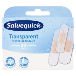 Salvequick Transparent sebtapasz (20 db)