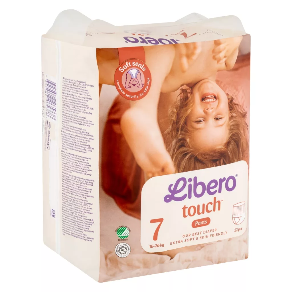 Libero Touch 7 bugyipelenka, 16-26 kg, 22 db