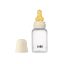 BIBS cumisüvegszett 150 ml - natúr kaucsuk cumifejjel - krémfehér