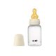 BIBS cumisüvegszett 150 ml - natúr kaucsuk cumifejjel - krémfehér
