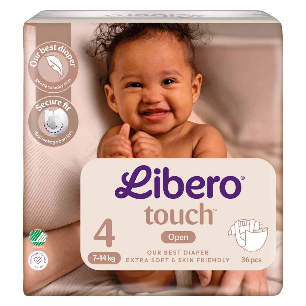 Libero Touch 4 pelenka, 7-14 kg, 36 db