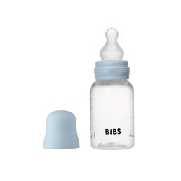   BIBS cumisüvegszett 150 ml - szilikon cumifejjel - pasztellkék
