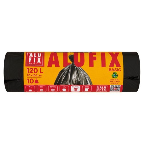Alufix Szemeteszsák zárószalaggal, 40 liter (15 db)