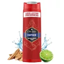 Old Spice Captain 3 az 1-ben tusfürdő és sampon férfiaknak (400 ml)