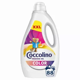   Coccolino Color mosószer színes ruhákhoz 3,52 liter (88 mosás)