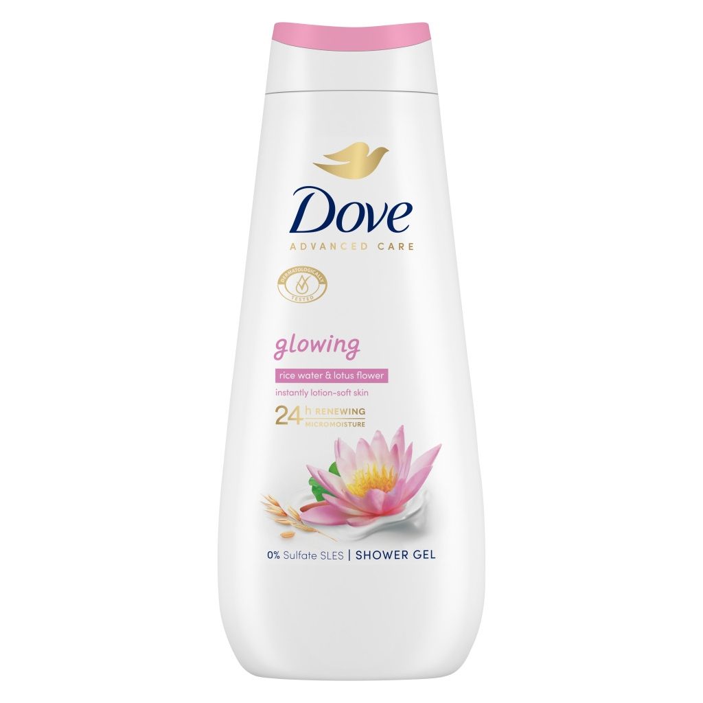 Dove Advanced Care Krémtusfürdő Glowing (400 ml)