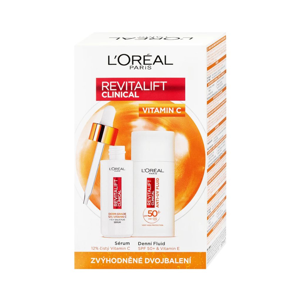 L'Oréal Revitalift Vit C Serum + Uv Fluid Duopack